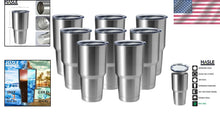 Load image into Gallery viewer, Elegant 30oz Double Wall Insulated Steel Tumbler - Perfect for Hot &amp; Cold Drinks