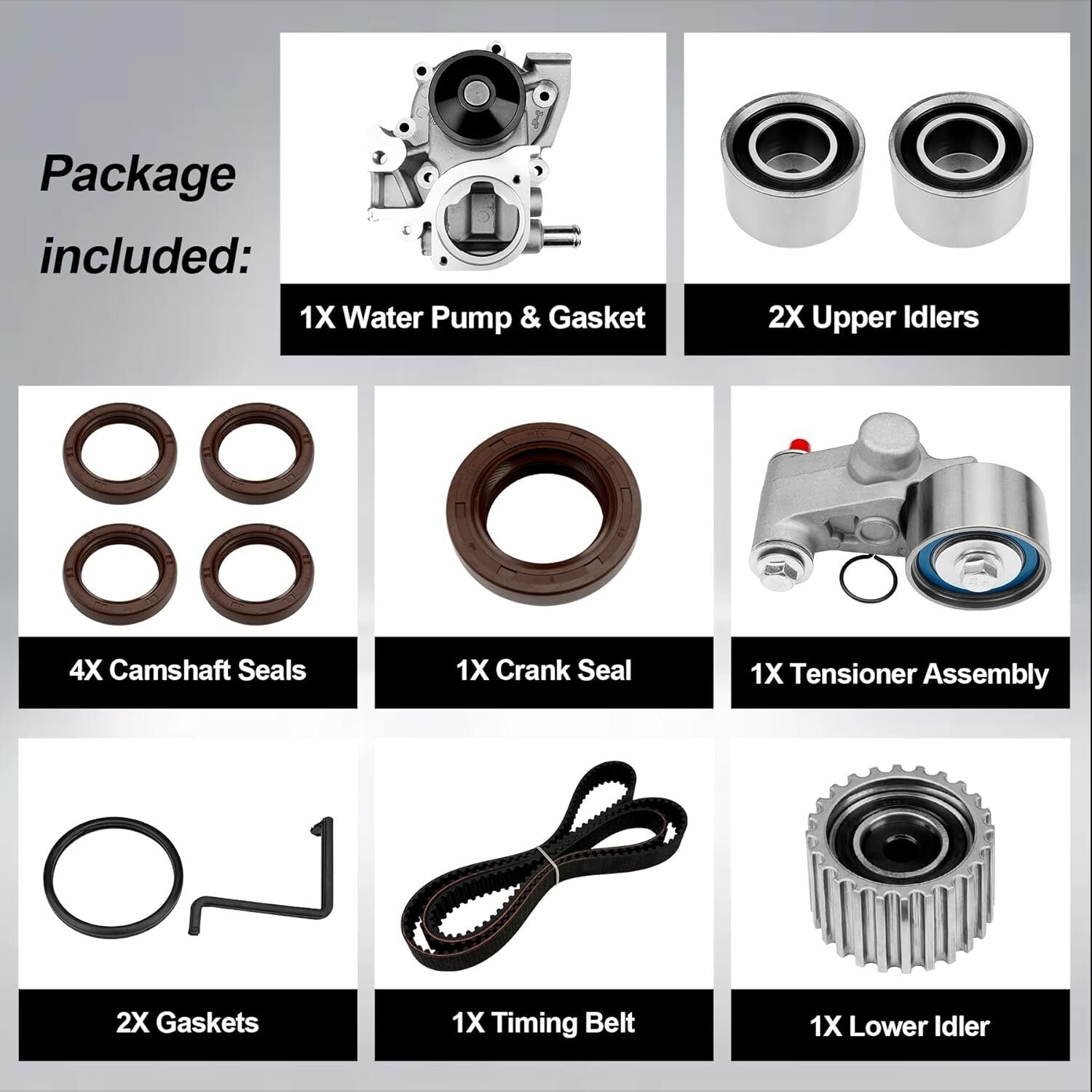 2006-2012 Subaru Timing Belt Kit with Water Pump - Reliable Engine Performance