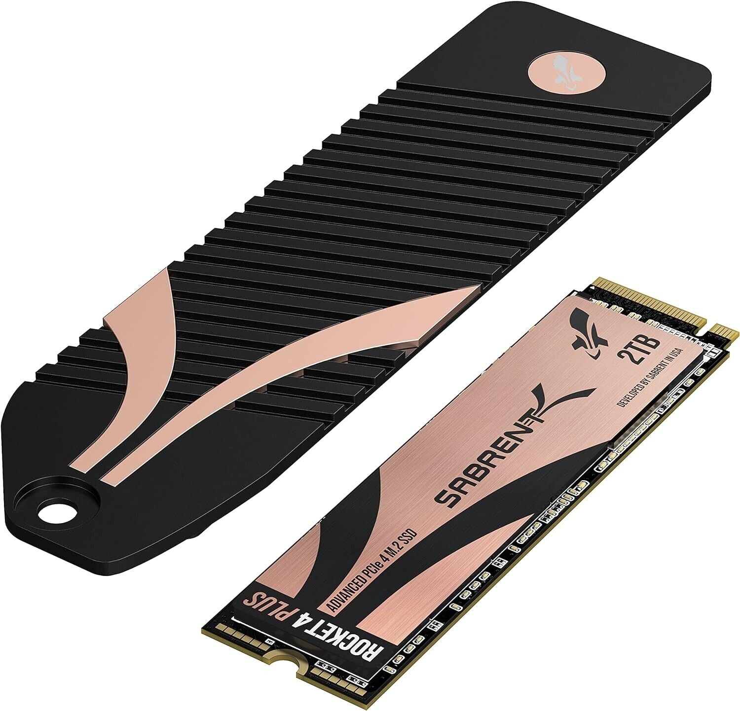2TB Extreme Performance SSD + Heatsink - Perfect for PC, Mac & Gaming Consoles