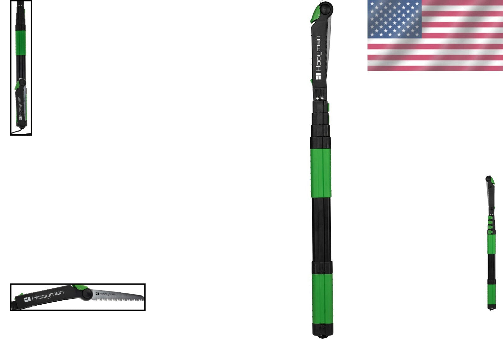 10ft Telescoping Tree Saw with High Carbon Blade - Ideal for Camping & Hunting