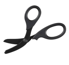 Load image into Gallery viewer, Hardened 7.5” Trauma Shears with Black Titanium Finish for Medical Professionals