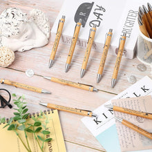 Load image into Gallery viewer, Engraved Bamboo Ballpoint Pens - 200 Inspirational Scripture Quotes for Gifting