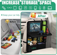 Load image into Gallery viewer, Family-Friendly Backseat Organizer with Quick Assembly and Travel Convenience
