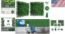 Load image into Gallery viewer, Realistic 10" x 10" Faux Grass Wall Panels – 24Pack for Indoor &amp; Outdoor Use