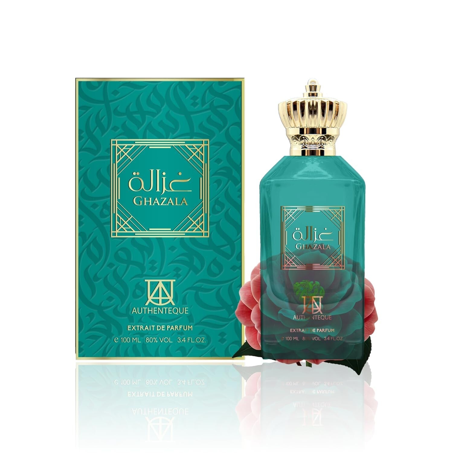 Ghazala 3.4 Fl Oz EDP - Turkish Rose, Peony & Vanilla – Elegant Fragrance