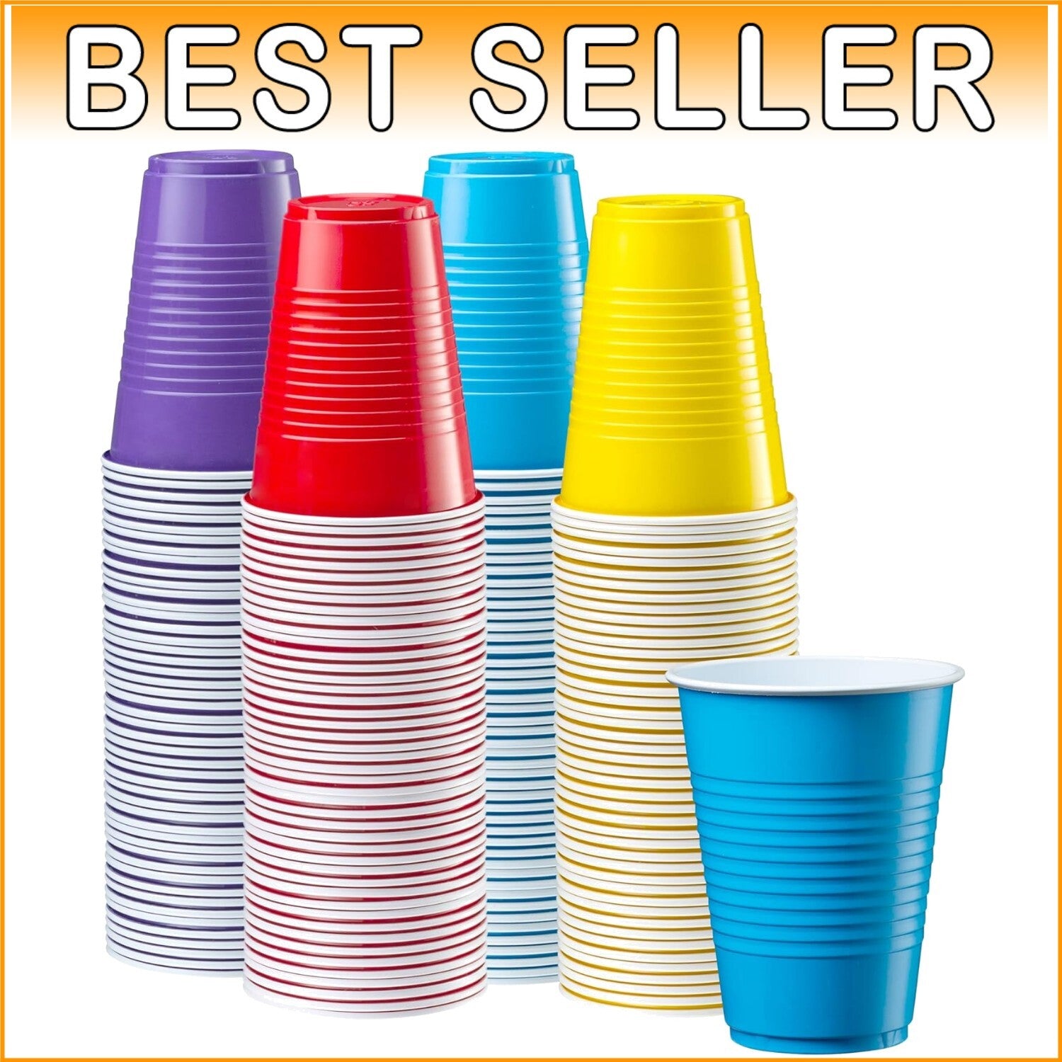 Durable Non-Slip 240 Count Plastic Drinking Cups - Perfect for Every Occasion