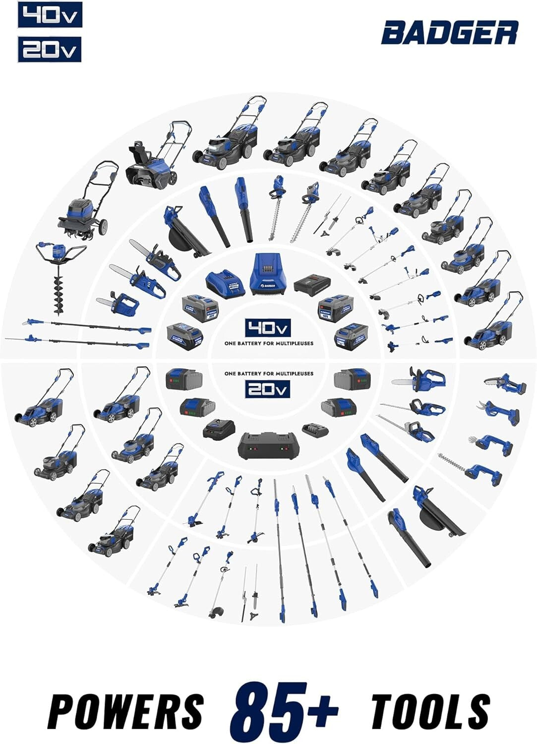 40V Electric Snow Shovel with 15" Width - Lightweight & Powerful for Heavy Snow