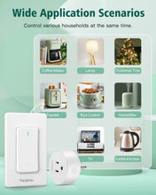 Load image into Gallery viewer, Portable Wireless Remote Outlet with Safety Features - 2 Outlets, 4000V Surge