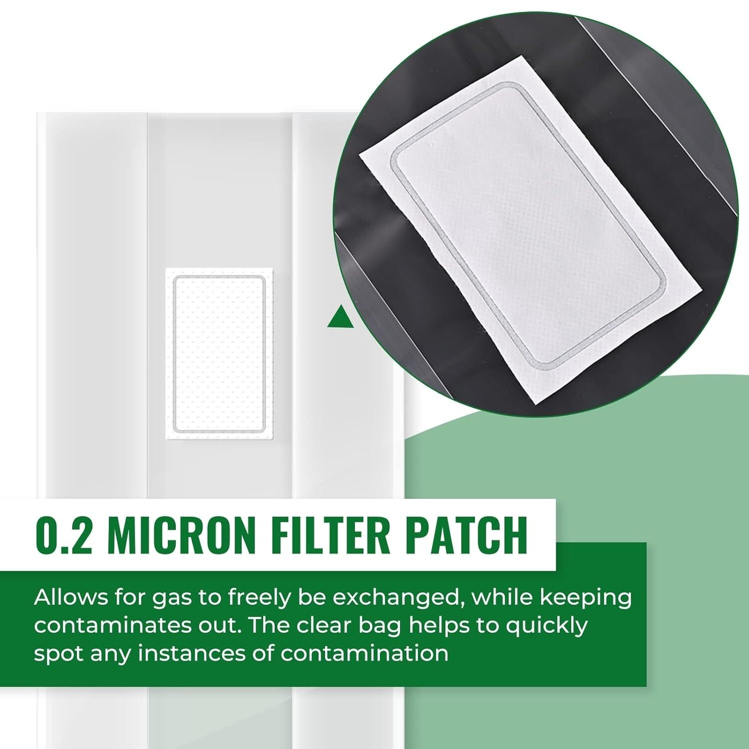 Autoclavable 20-Pack Mushroom Grow Bags - 5.5" x 9.8" x 25.6" for Optimal Growth