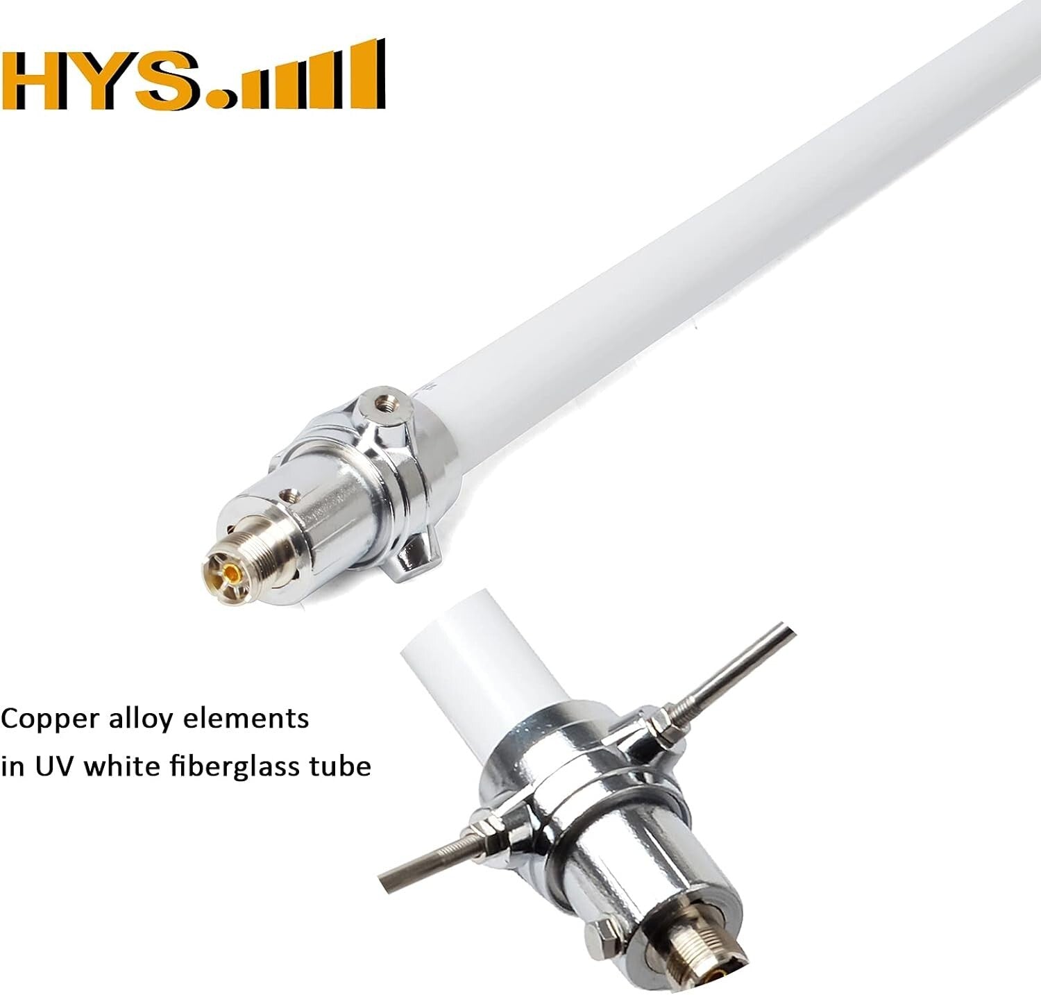 Long-Range Outdoor UHF Base Antenna - 462-467MHz - Easy Install Mounting