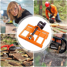 Load image into Gallery viewer, Vertical Chainsaw Mill for Precise Lumber Cutting - Portable Steel Tool in Or...