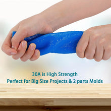 Load image into Gallery viewer, Sapphire Blue Silicone Mold Making Kit - 4.4 lbs of Versatile Casting Material