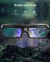 Load image into Gallery viewer, Lightweight 3D Glasses with Long Battery Life for DLP-Link Projectors - 2 Pack