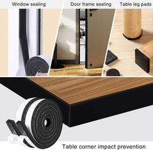 Load image into Gallery viewer, Customizable Foam Insulation Tape - Durable 197ft Weather Stripping for Home Use