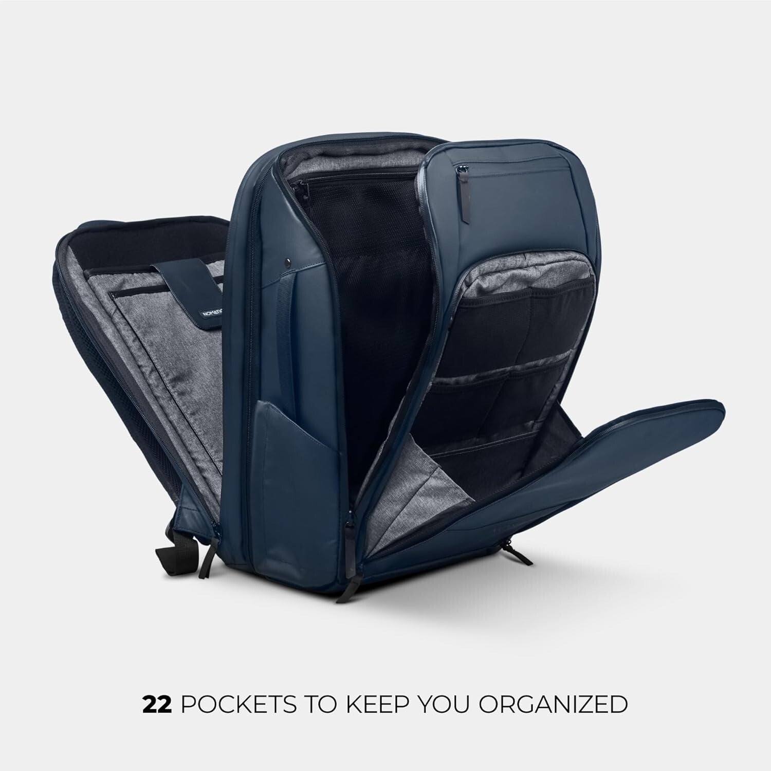 TSA-Friendly Water-Resistant Travel Backpack - Expandable & Organized Design