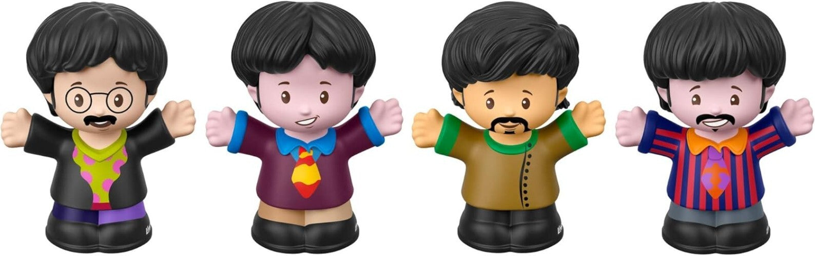 Rock 'n Roll with Little People 4-Pack Beatles Figures from 'Yellow Submarine'