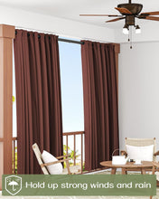Load image into Gallery viewer, Innovative Spring Loaded Adjustable Tension Curtain Rod for Windows &amp; Showers
