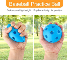 Load image into Gallery viewer, Versatile Softballs for Skills Training: 48 Pack Plastic Balls with Drawstring