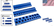 Load image into Gallery viewer, Magnetic Socket Organizer Set - Non-Marring Trays for 1/4" and 1/2" Sockets