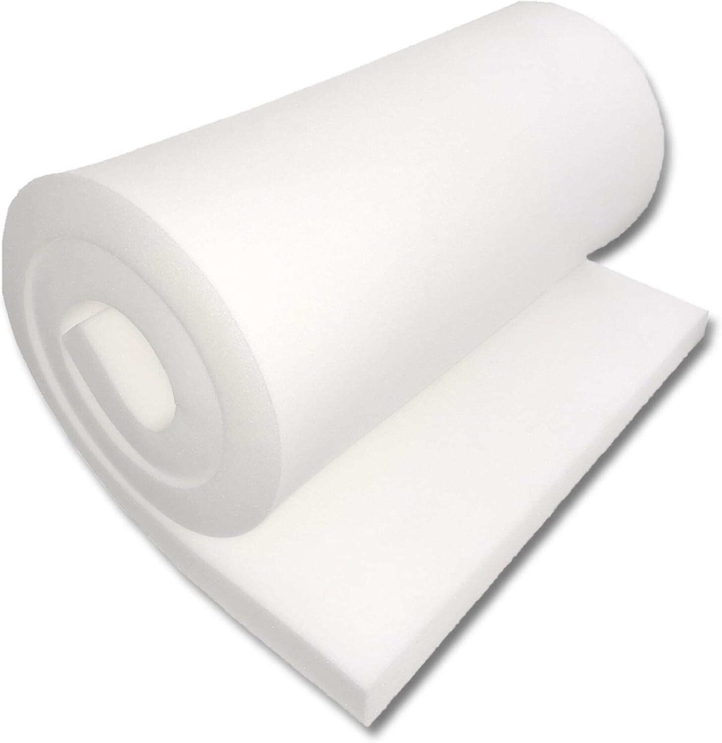 24" x 72" Commercial Grade Foam 3" Thick - Ideal for Custom Cushions & Projects