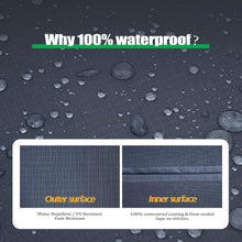 Load image into Gallery viewer, Tear-Resistant Grey Patio Furniture Cover 160"x92"x35" - Ultimate Weather Shield