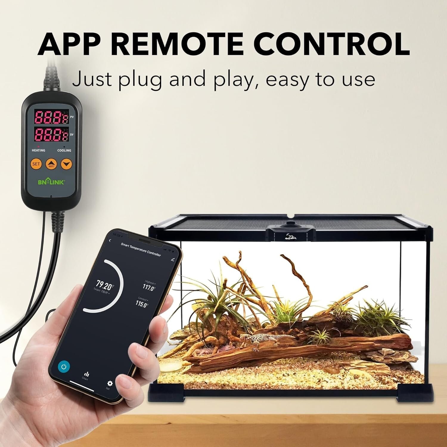 LCD Smart Temperature Control for Homebrew & Fermenting - -40°F to 176°F Range