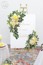 Load image into Gallery viewer, Versatile Yellow Floral Arch Arrangement - Ideal for Weddings and Celebrations