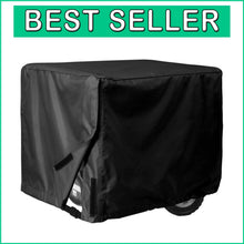 Load image into Gallery viewer, Custom Fit Waterproof Generator Cover 30x30 for All Seasons Protection - Black