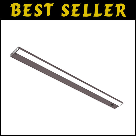 Selectable 3 Color Level LED Kitchen Lighting - 40 Inch, Bronze Finish, Dimmable