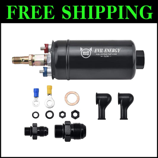 Universal Electric Fuel Pump 300LPH For Cars - High Flow, Durable Alloy Steel