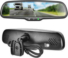 Load image into Gallery viewer, Auto Adjusting Brightness 10.5" Mirror with 4.3" LCD Screen for All Vehicles