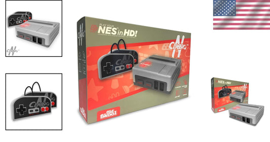 Upgrade Your Retro Gaming: CLASSIQ N HD Console Plays NES Cartridges in High Def