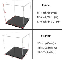 Load image into Gallery viewer, Elegant Dustproof Acrylic Display Box for Toys &amp; Collectibles – Easy Assembly