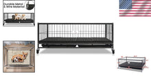 Load image into Gallery viewer, Portable Dog Whelping Box with Lockable Wheels - Ideal for Small &amp; Medium Breeds