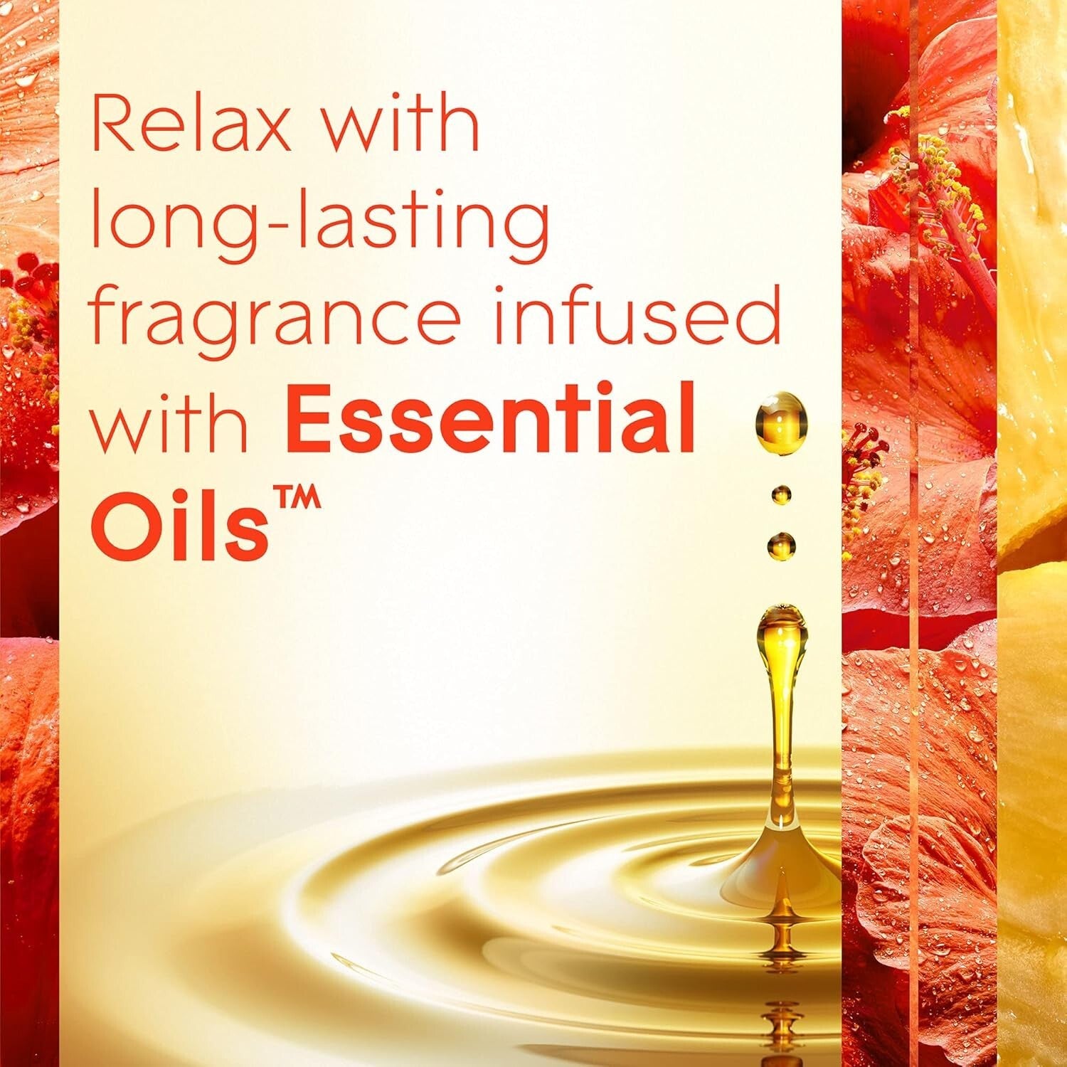 Adjustable Hawaiian Breeze PlugIns Air Freshener - 6 Refill Bottles, 50 Days