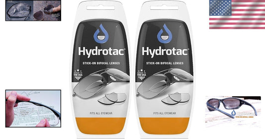 Adhesive Magnifying Bifocal Lenses - Effortless Application for Clear Vision