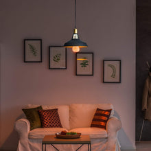 Load image into Gallery viewer, Unique Himalayan Salt Light Bulbs - Dimmable E26, 60W Equivalent, Calming Amber