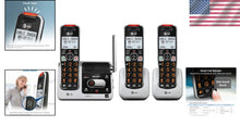 Load image into Gallery viewer, Smart Call Blocking Cordless Phone System - 3 Handsets with Intercom &amp; Answering