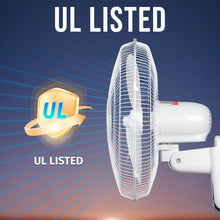 Load image into Gallery viewer, Remote-Controlled 16-Inch Oscillating Fan for Home - Energy Efficient Design