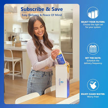Load image into Gallery viewer, Compact RO Water Filtration System with UV &amp; Alkaline Technology - 4 Gallon Tank