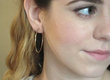 Load image into Gallery viewer, Timeless 14K Gold Hoop Earrings - High Polish Endless Style, Gift-Ready Set