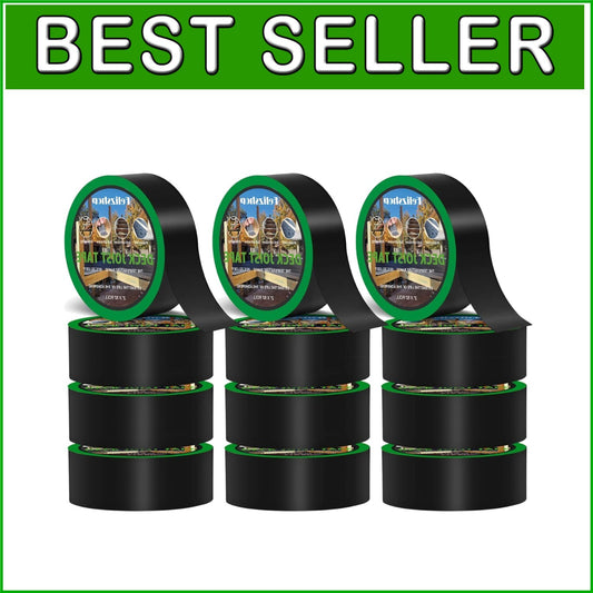 12 Rolls Butyl Deck Joist Tape - Waterproof Self-Adhesive Weather Protection