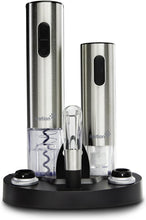Load image into Gallery viewer, Premium Electric Corkscrew &amp; Wine Preserver Gift Set - Perfect for Enthusiasts