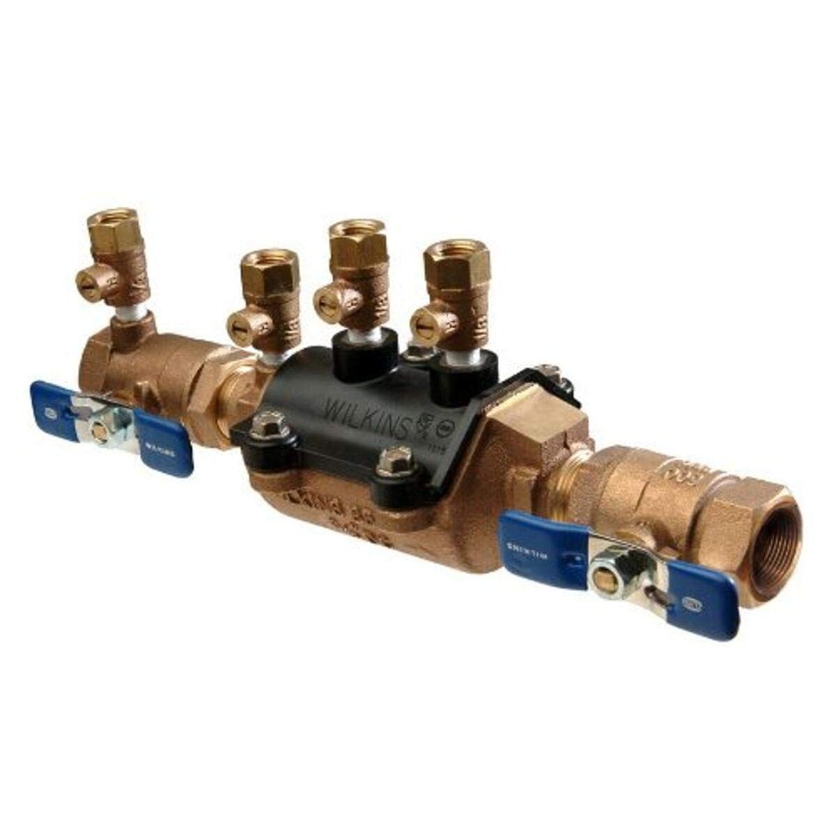 Durable Wilkins 1" 350 Double Check Preventer - Quick Maintenance & Water-Saving