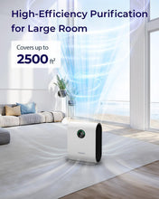 Load image into Gallery viewer, Room Air Purifier with 3-Layer HEPA System – Perfect for Dust, Odors &amp; Smoke