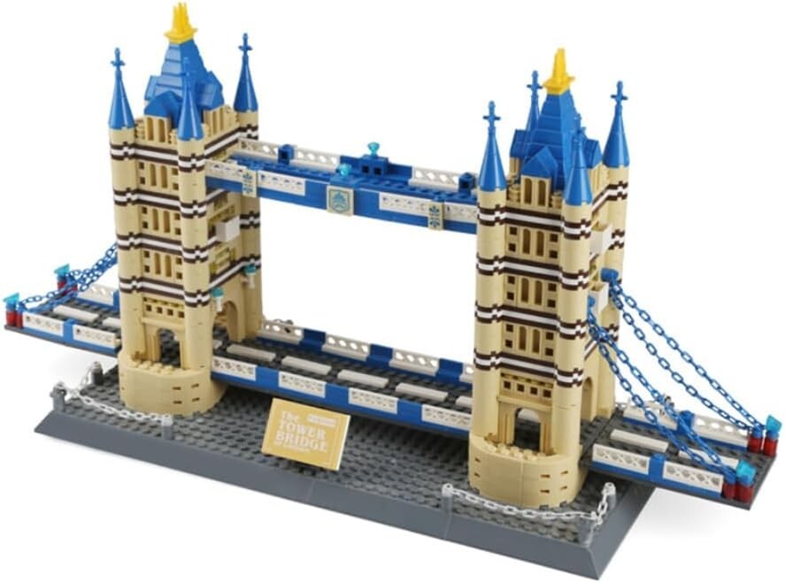 Educational Tower Bridge Building Block Set - 1,052 Pieces of Historical Fun