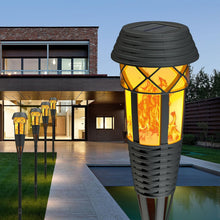 Load image into Gallery viewer, 8 Count Set of Outdoor Waterproof Flickering Flame Solar Lights - Easy Install