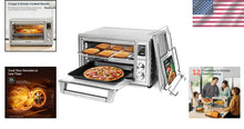 Load image into Gallery viewer, Elegant 12-in-1 Air Fryer Toaster Oven with Rotisserie – 134 Recipes Included