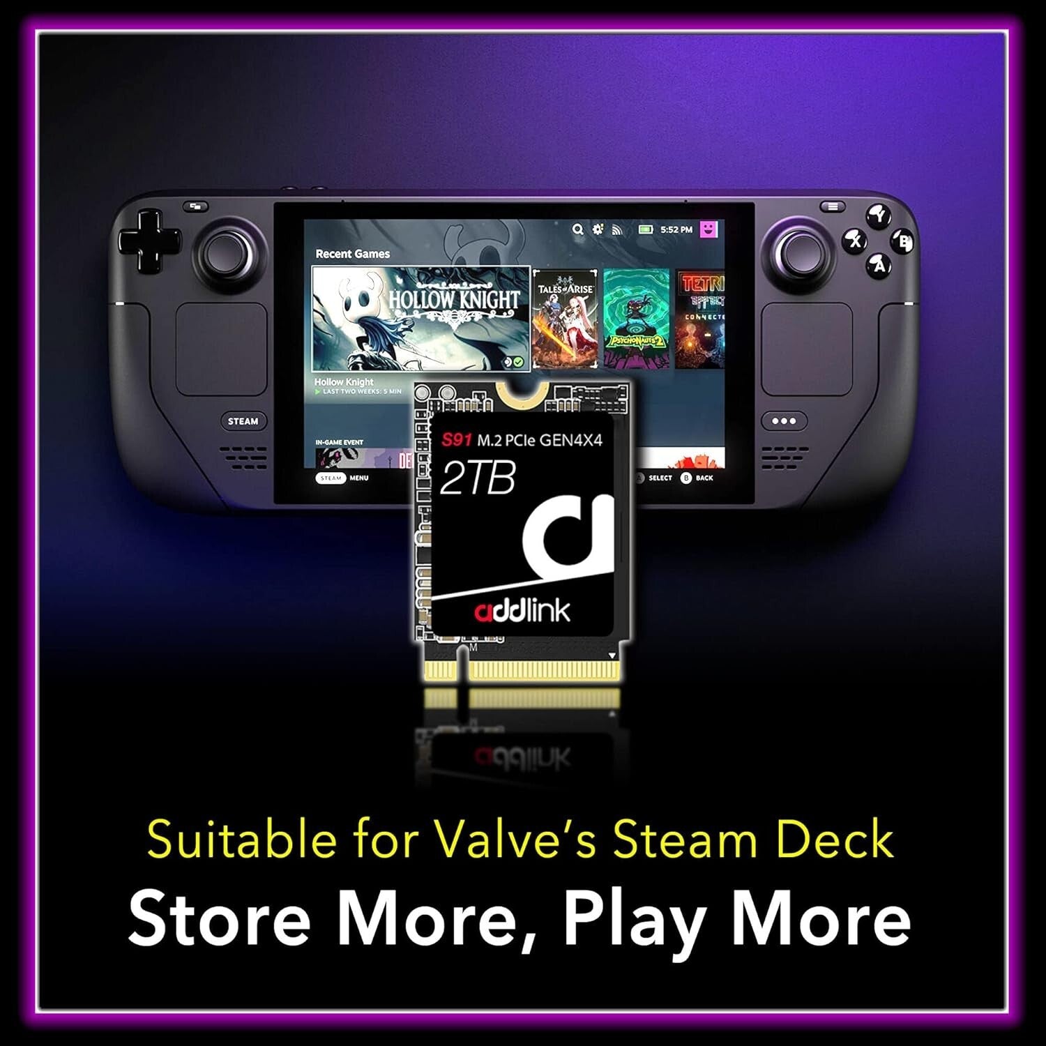 New 2TB 3D NAND SSD - M.2 2230 High-Speed Storage for Laptops & Gaming Consoles