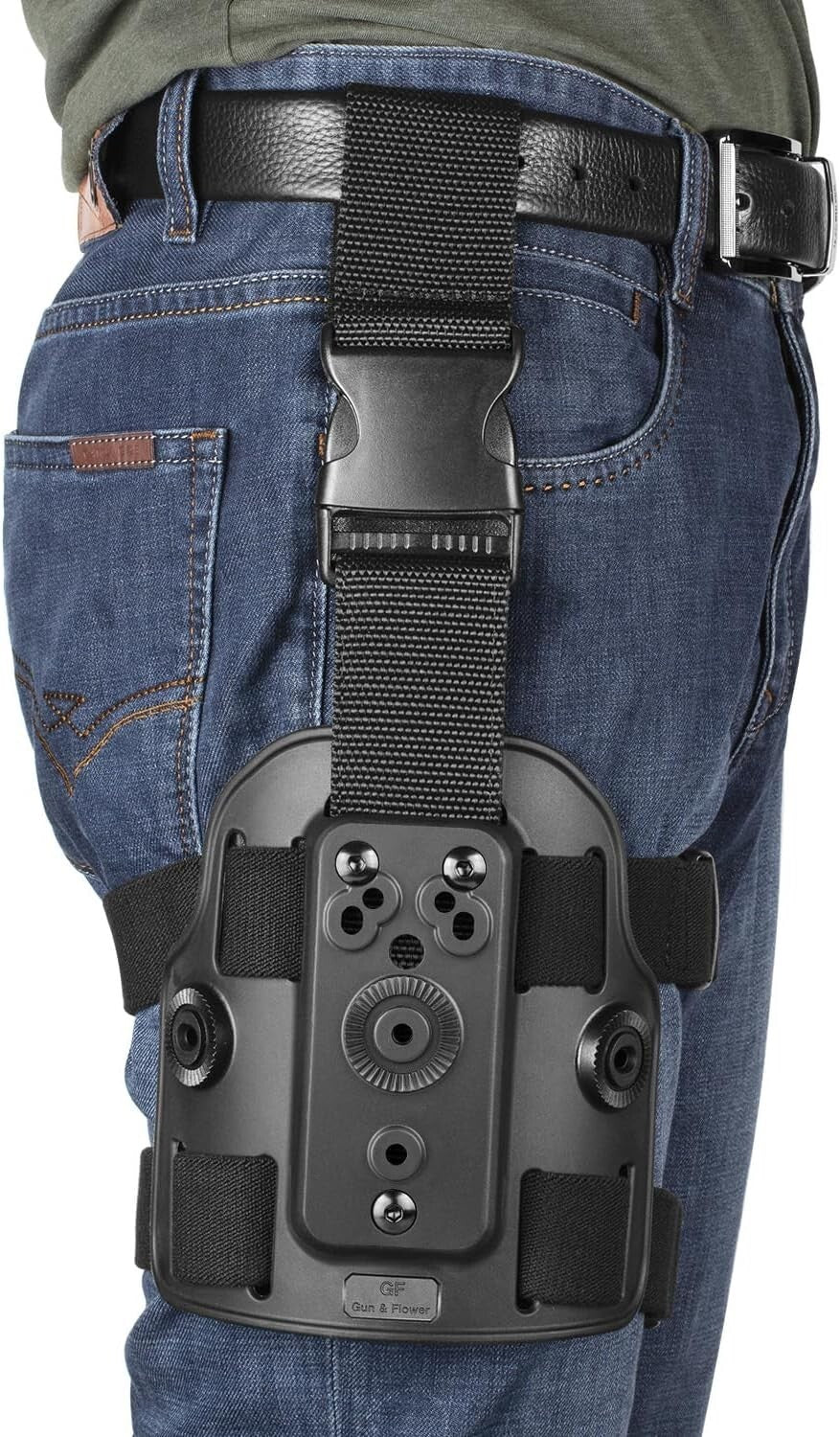 Versatile Drop Leg Panel Attachment for Holsters - Lifetime Warranty Included